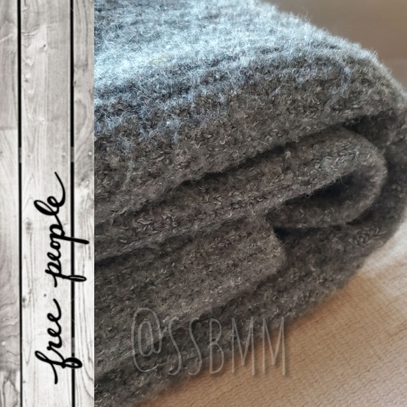 Free People 🎁 wool mix sweater coat - Picture 6 of 7